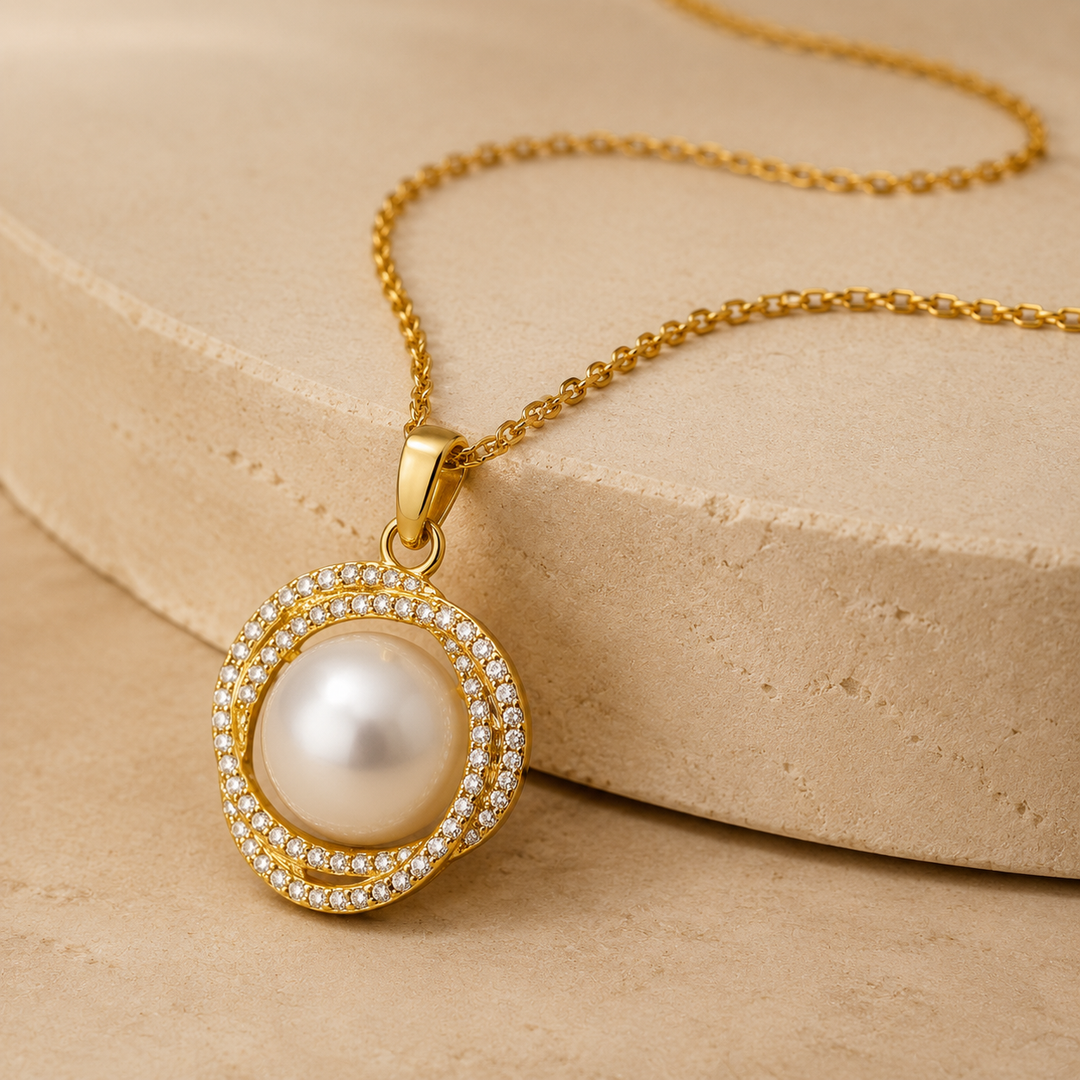 Riviera Pearl Halskette