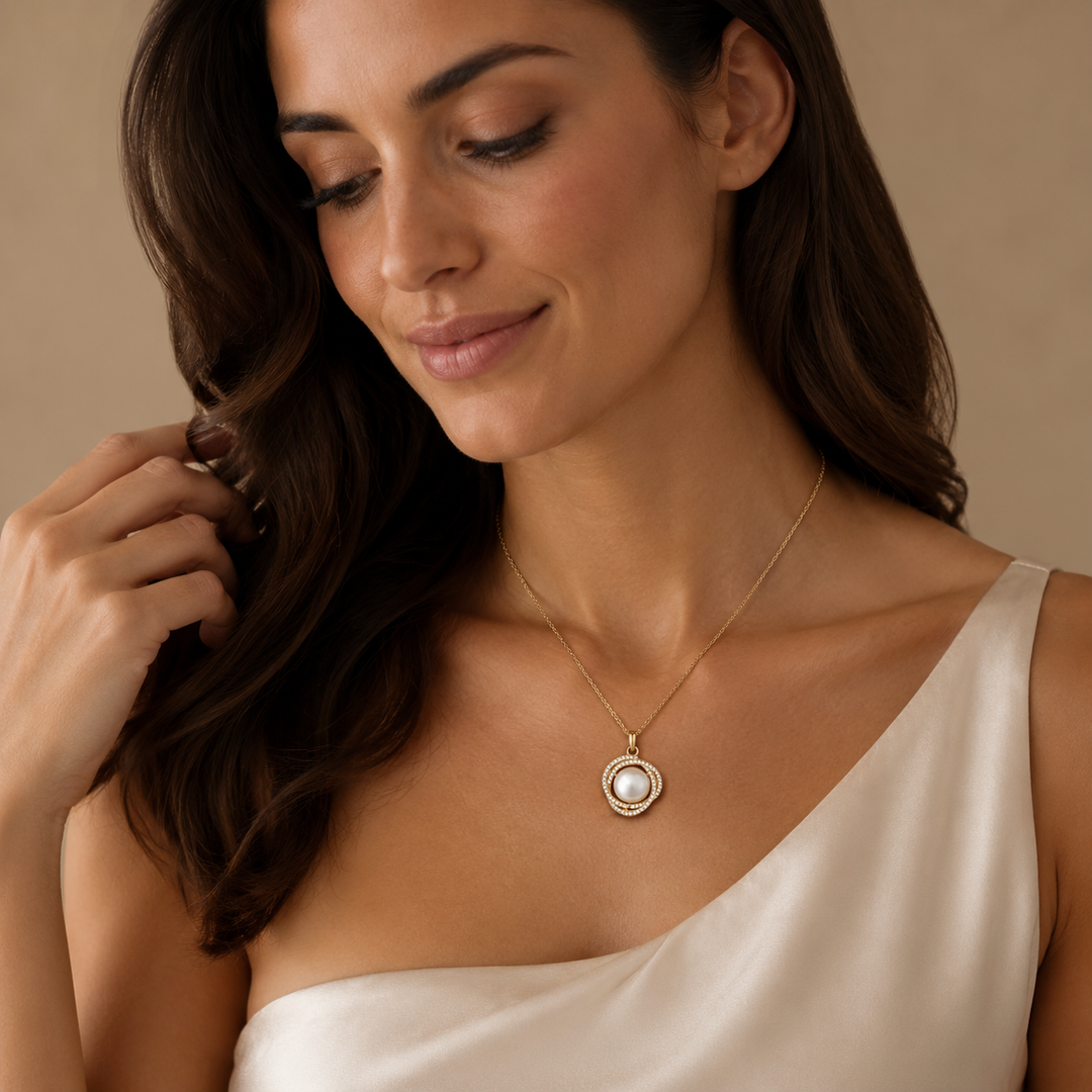 Riviera Pearl Halskette