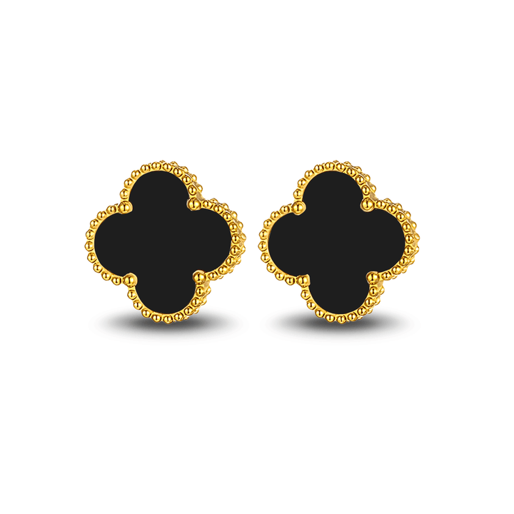 Verona Stud Ohrringe Schwarz