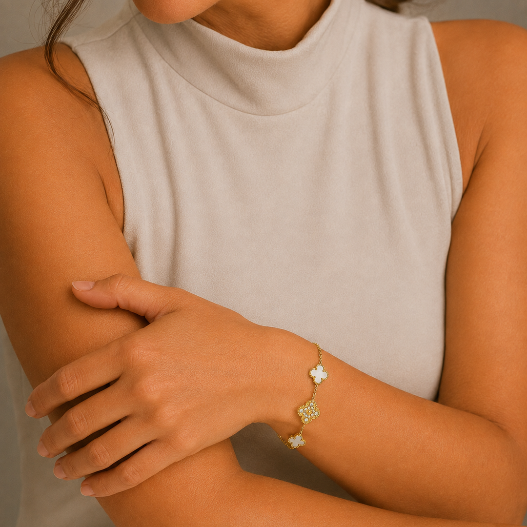 Verona Armband weiß