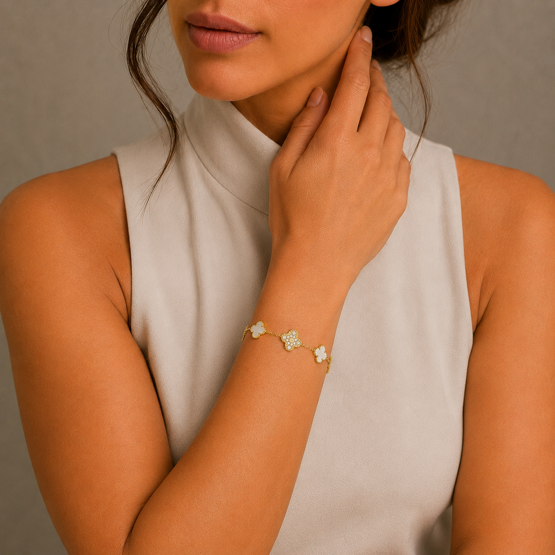 Verona Armband weiß