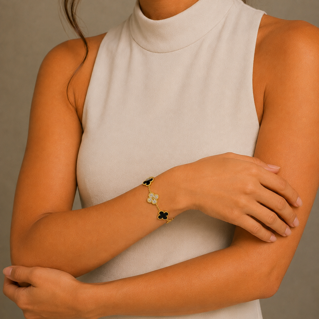 Verona Armband schwarz